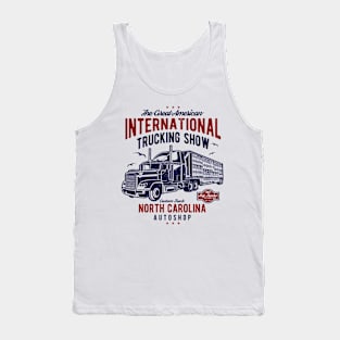 North Carolina Trucking Show Tank Top